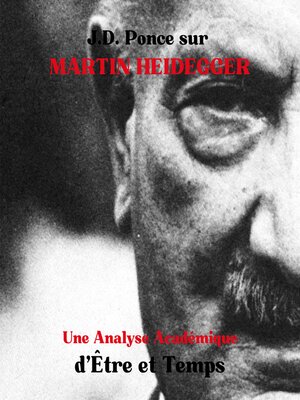 cover image of J.D. Ponce sur Martin Heidegger